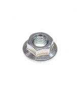 M5 Plain Flange Nut BZP