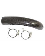 2M Carbon Parts - Front Pipe Guard - Sherco / Scorpa 2014 onwards