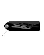 Montesa 301RR Front Mudguard Sticker - 2021