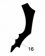Montesa 4RT 2020/21 301RR - Boot Frame Sticker - Left