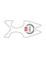 Montesa Rear Mudguard Sticker - Seat Front - 2022 Repsol