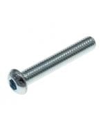 M6 x 35mm - Socket Button Head Allen Screw - Zinc