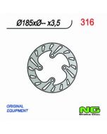 NG Front Brake Disc Beta Rev 00-02