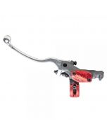 Braktec Clutch Master Cylinder Hinged - Mineral - Red