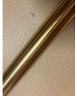 Tech Fork Inner Tube Stanchion Right -  Steel Shinny Gold