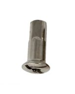 Nickel Plated Brass Front Nipple M3.5 x 0.6mm