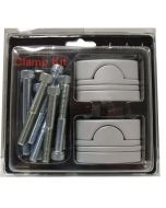 Apico Fatbar Riser Kit - Silver