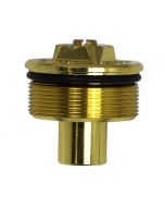 Tech Suspension Fork Top - Right - Gold - Steel Stanchions