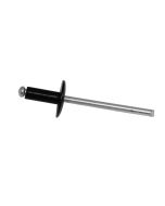 Pop Rivet 4 x 10 Large Head - Black