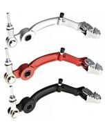 RQF GasGas Pro Rear Brake Lever 2009 to 2018 (Silver, Red, Black)