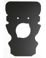 Engine Splash Guard - Sherco 2016>2022, Scorpa 2015>2022 - Black