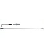 Rear Spokes & Nipple - Disc Side - White