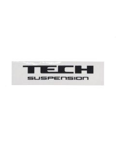 Tech Suspension Shock Logo Sticker