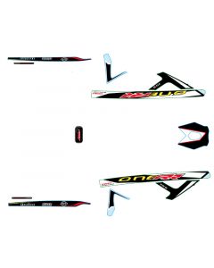 TRS Frame & Swingarm Sticker Kit - 2021 TRS RR