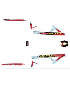TRS - Frame and Swingarm Sticker Kit - 2022 RR