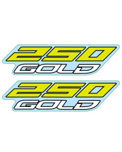 TRS Sticker 2022 - 250cc Gold