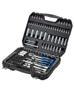 Draper Draper HI-TORQ&#174; Metric Socket and Bit Set, 1/4", 3/8" and 1/2" Sq. Dr. (188 Piece)