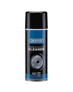 Draper 400Ml Brake And Clutch Cleaner Spray - Restricted Shipping