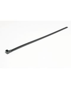 Black Nylon Releasable Cable Tie, 250mm x 7.6 mm