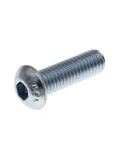 M8 x 25mm - Socket Button Head Allen Screw - Zinc