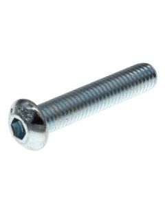 M8 x 40mm Socket Button Head Allen Screw - Zinc