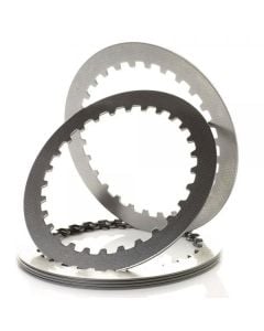Montesa Steel Clutch Plates - Dimpled (6 Plates)