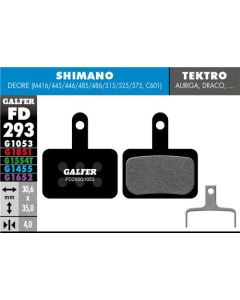 Galfer FD293 - Oset 12.5R, 16.0E, 16.0R, 20.0L, 20.0E, 20.0R