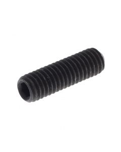 M6 x 20mm Grub Screw Cup Point - Natural Black
