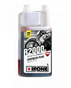 Ipone R2000RS - 2 Stroke Pre Mix Oil - Strawberry Scent - 1 Ltr