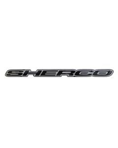 Sherco Black Domed Frame Sticker 