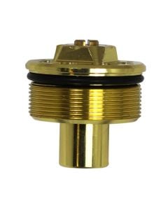 Tech Suspension Fork Top - Right - Gold - Steel Stanchions
