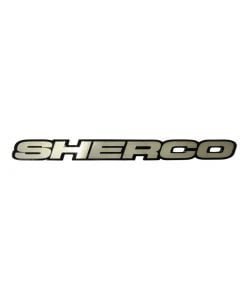 Sherco Silver Domed Frame Sticker