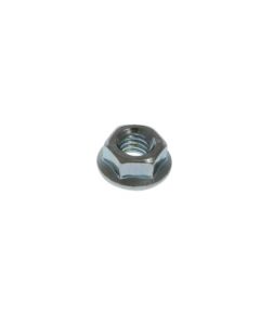 M6 Plain Flanged Nut BZP