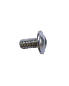 M5 x 10mm - Socket Flange Button Head Allen Screw - Zinc