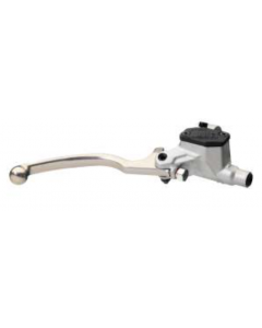 Braktec - Front Brake Master Cylinder - Silver/Black