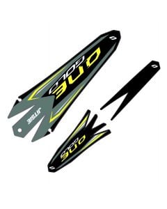 Jitsie - Front & Rear Mudguard Sticker Replica - TRS Gold 2019