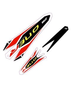 Jitsie - Front & Rear Mudguard Stickers Replica - TRS One R 2020