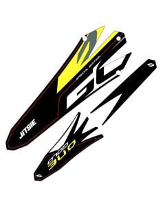 Jitsie - Front & Rear Mudguard Sticker Replica - TRS Gold 2020