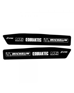 Jitsie Swingarm Stickers - GasGas Pro/Racing/Raga/Factory/GP 2004 to 2018