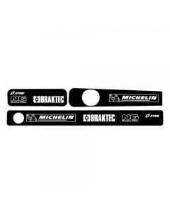 Jitsie Swingarm Stickers - Montesa 4RT 2005 onwards