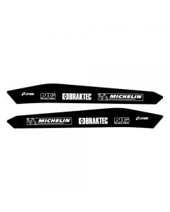 Jitsie Swingarm Stickers - Scorpa SC 2015 on, Sherco ST 2007 on