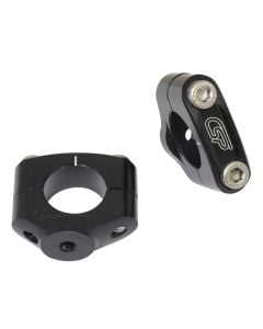 CSP - Handlebar Clamps - Black - M8