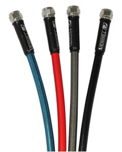 Translucent Blue, Red, Clear, Black coloured hoses