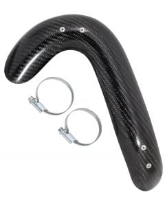 Jitsie Carbon Fibre Exhaust Guard - GasGas Long