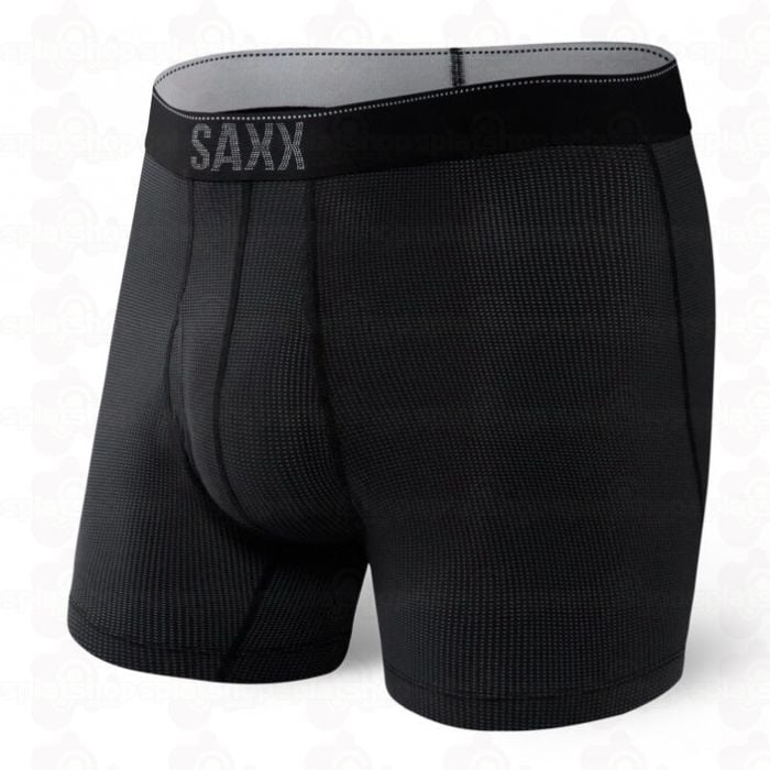 Splat Shop - Saxx Mens Boxer Shorts - Black - Quest (Clearance 30% Off ...